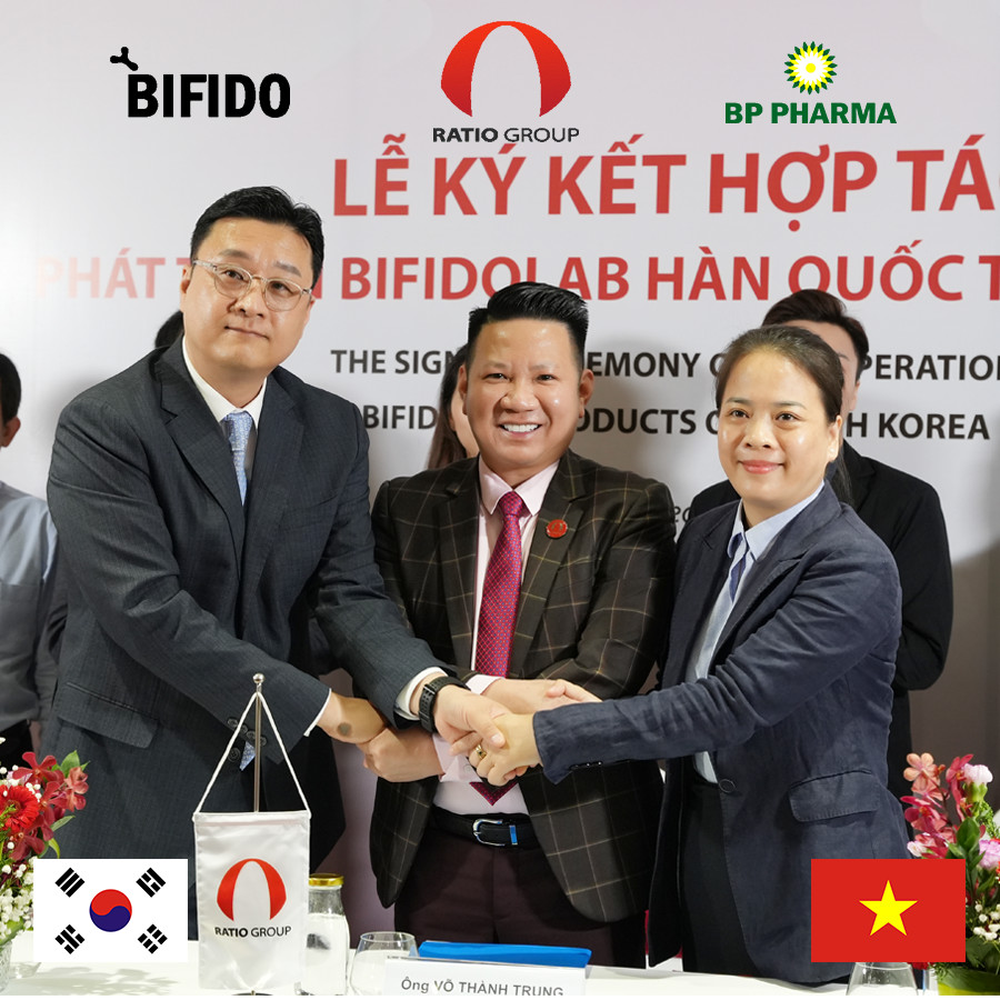 Lễ ký kết hợp tác phát triển Bifidolab Hàn Quốc tại Việt Nam